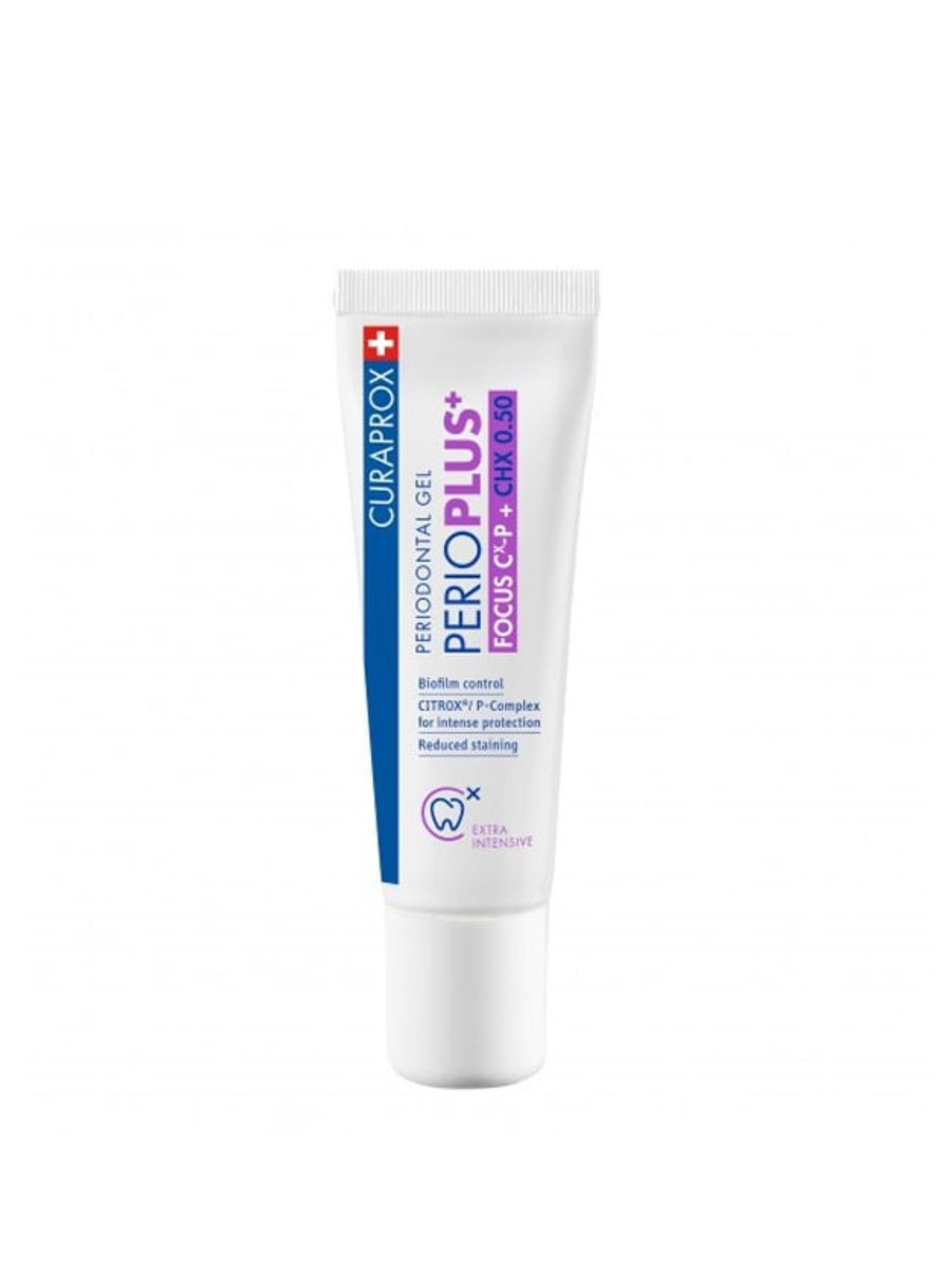 99762980 (52) Curaprox Perio Plus+ Focus Chx 0.50 Periodontal, Gel, 10ml - Image 1
