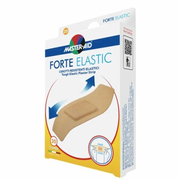 Master Aid Forte Elastic Super, Cerotti, 20 x 86x39mm