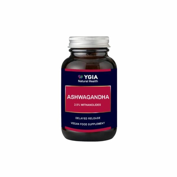 Ygia Ashwagandha W/ Vitamin C Plus Zinc 60 Capsules 0