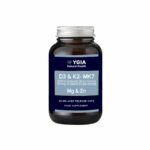 Ygia D3 & K2 - Mk7 Mg & Zn 60 Capsules 2000iu+90mcg