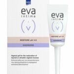 Eva Restore Ph3.8 W/ Hyaluronic Acid (Monodose Tubes), Vaginal Gel, 9x5g