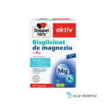 Doppel Herz Aktiv Magnesium Bisglycinate + B6 60 Capsules 300mg+3mg