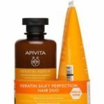 Apivita Nourish & Repair Honey & Plant Keratin(Offer) 250ml +150ml Shampoo & Conditioner 0