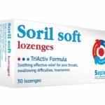 Soril Soft Tri - Activ Formula Sugar Free Cherry 30 Lozenges 0
