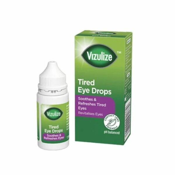 Vizulize Tired (Special Offer 1+1Free) 2x15ml Eye Drops 0