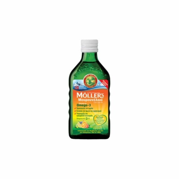 Moller's Cod Liver Oil Tutti Frutti, Liquid, 250ml