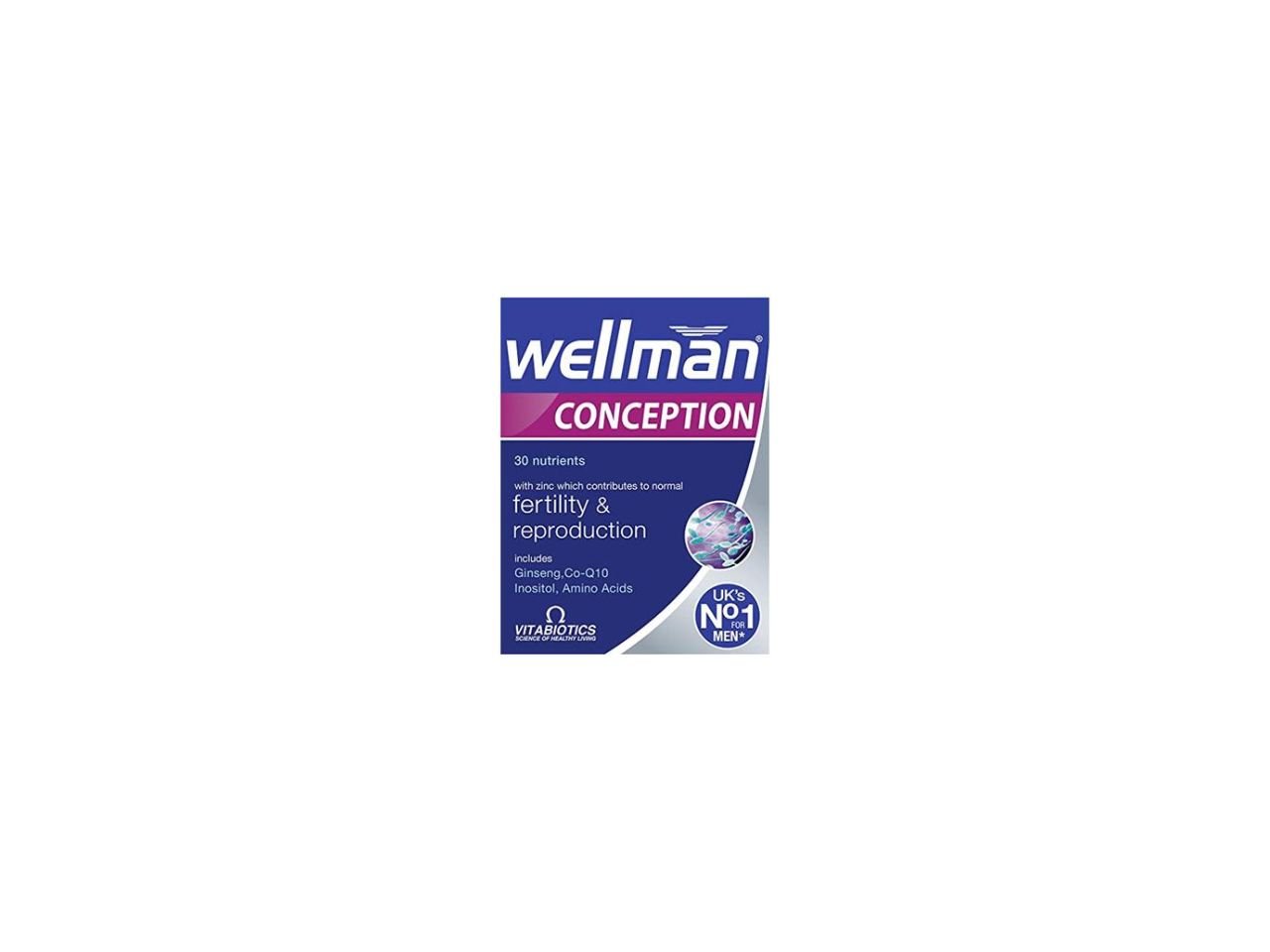 0300013342 (27) Vitabiotics Wellman Conception, Tablets, 30 - Image 1