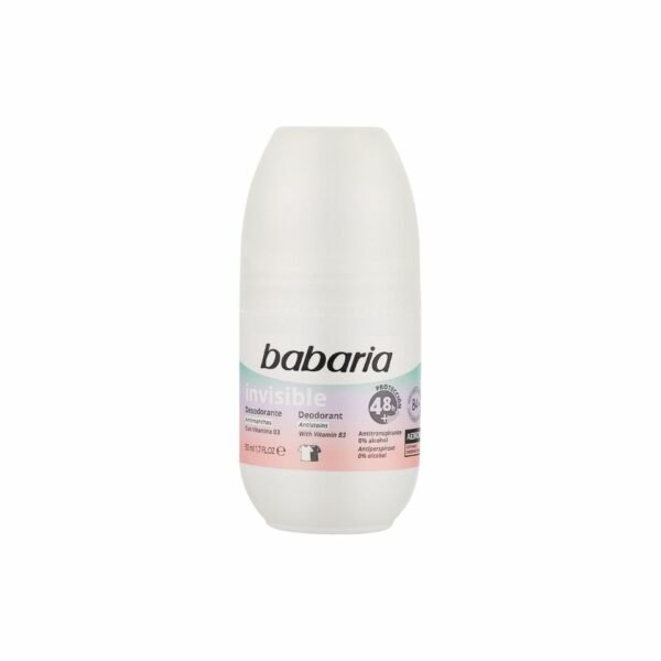 Babaria Women Sensitive Invisible, Deo Roll On, 50ml