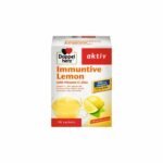 Doppel Herz Aktiv Immuntive Lemon W/ Vitamin C + Zinc, Sachets, 10 x 300mg+5mg