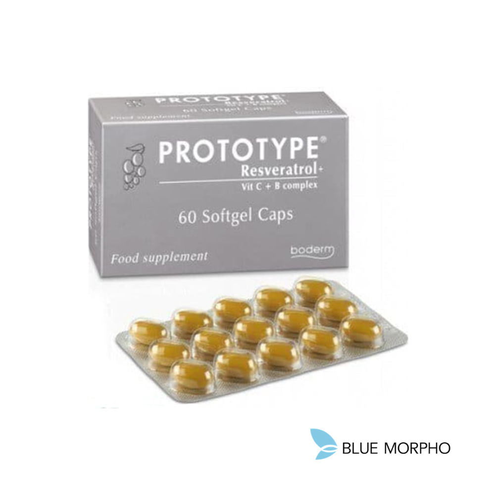 Untitled design (100) Boderm Prototype Resveratrol, Softgels, 60 - Image 1