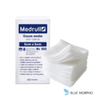 Medrull Non - Sterile Gauze, Swabs, 100 x 5cmx5cm